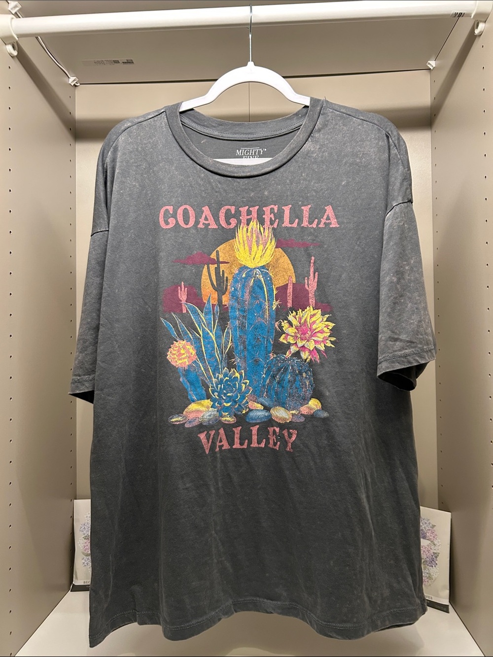 Oversized Coachella Tee Large